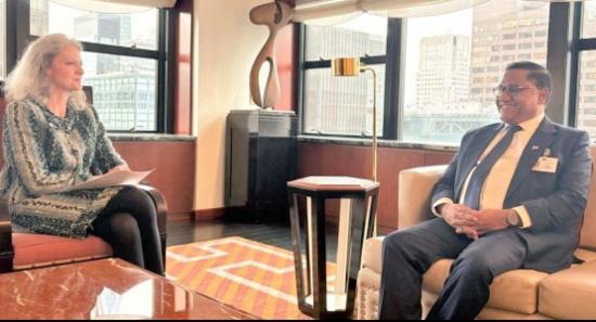 Foreign Minister Meets US Under Secretary of State
